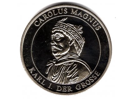 NĚMECKO. 10 euro 1996. Carolus Magnus.