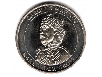 NĚMECKO. 10 euro 1996. Carolus Magnus.