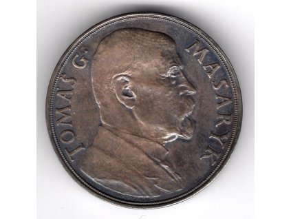 MASARYK, T. G. Stříbrná medaile k 85. narozeninám. 1935, Ag. 32 mm. Původní etue.