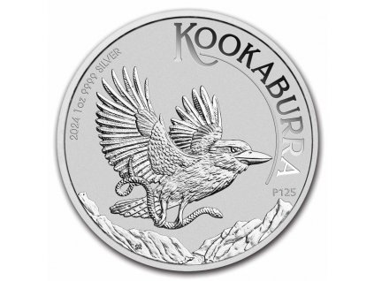 2024 australia 1 oz silver kookaburra bu 283166 slab