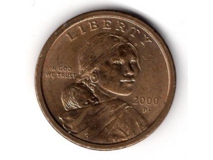 USA. 1 dollar 2000/P.