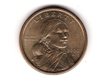 USA. 1 dollar 2000/D.
