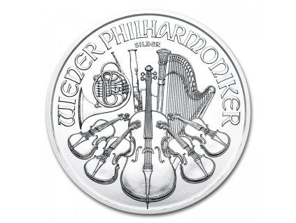 stribrna mince wiener philharmoniker 1 oz 2018.v742