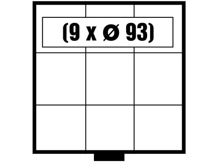 Šuplík Beba Maxi na mince Ø 93 mm - 2