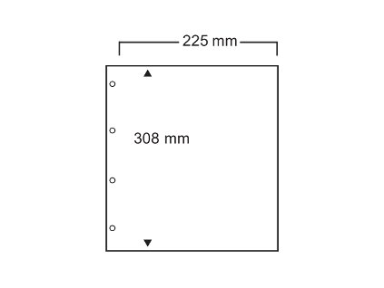 Listy A4 s 1 polem 308×225 mm - 1