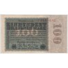 NĚMECKO. 100 Millionen Mark. Ro. 106a. 22. 8.1923. Série F.