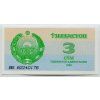 UZBEKISTÁN. 3 sum 1992.