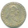 BAYERN. Karl II. Theodor (1777-1799). 10 Kreuzer 1790. Ag.