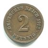 NĚMECKO. 2 Pfennig 1912/A.
