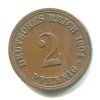 NĚMECKO. 2 Pfennig 1904/A.