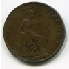 VELKÁ BRITÁNIE. 1 penny 1901.