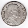 MASARYK, T. G. Stříbrná medaile k 85. narozeninám. 1935, Ag. 80 mm. Autor: Španiel
