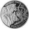 SLOVENSKO. 20 euro 2010. Národný park Poloniny. PROOF.