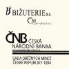 ČESKO. Sada oběžných mincí 1994. Tři mincovny.