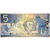 KANADA. 5 dollars.
