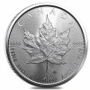 back 2022 1 oz canadian silver maple leaf .9999 fine 5 coin bu min