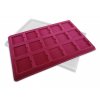 Coin Medal Tray Cover SCHULZ Red Collection Displaysd
