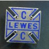 VELKÁ BRITÁNIE. Cyklistický odznak. LEWES C. C.