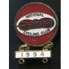 VELKÁ BRITÁNIE. Cyklistický odznak. Clarion. National Cycling Club. 1994.