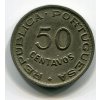 ANGOLA. 50 centavos 1950.