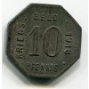 MENGEN. 10 Pfennig 1918. Funck 329.2b