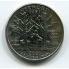 USA. 1/4 dollar 2001/P. Vermont.