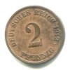 NĚMECKO. 2 Pfennig 1912/J.