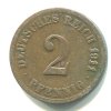 NĚMECKO. 2 Pfennig 1911/A.