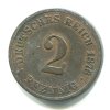 NĚMECKO. 2 Pfennig 1876/C.