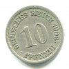 NĚMECKO. 10 Pfennig 1906/J.