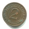 NĚMECKO. 2 Rentenpfennig 1923/D.