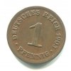 NĚMECKO. 1 Pfennig 1903/D.