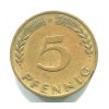 NĚMECKO. 5 Pfennig 1949/D.