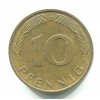 NĚMECKO. 10 pfennig 1984/G