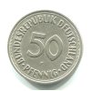 NĚMECKO. 50 Pfennig 1950/F.