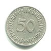 NĚMECKO. 50 Pfennig 1950/D.