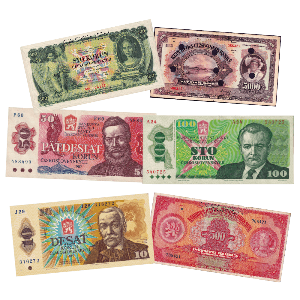 Výkup historických bankovek Praha — Numismatika Pešek