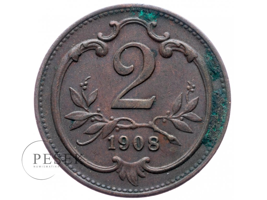 2 Haléř 1908-E-2191-1