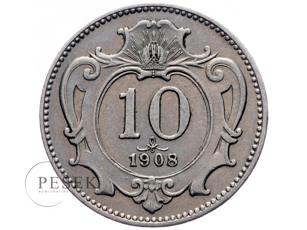 10 Haléř 1908-E-2348-1