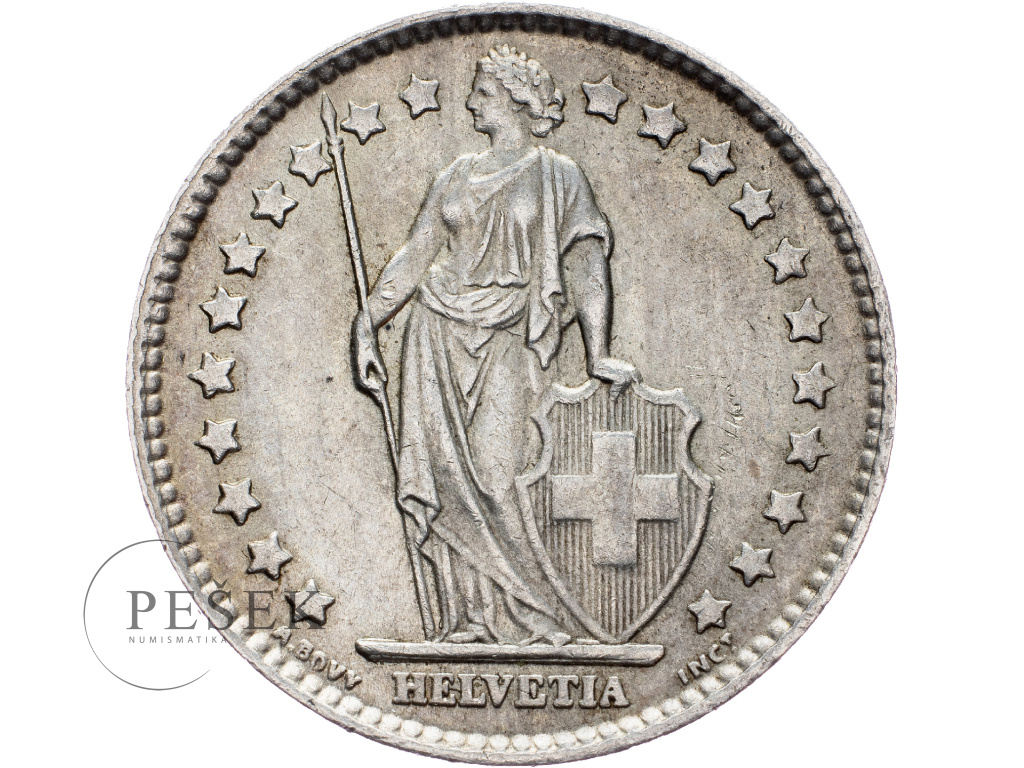 1 Franc 1964 B • Numismatika Pešek