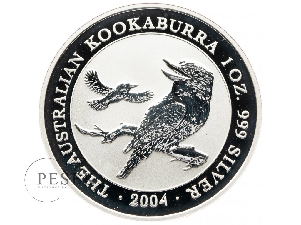 7119 1 dollar australie kookaburra 1oz 2004 31 1g ag 999 1000