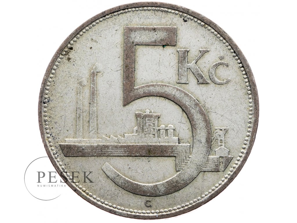 7158 5 koruna 1930