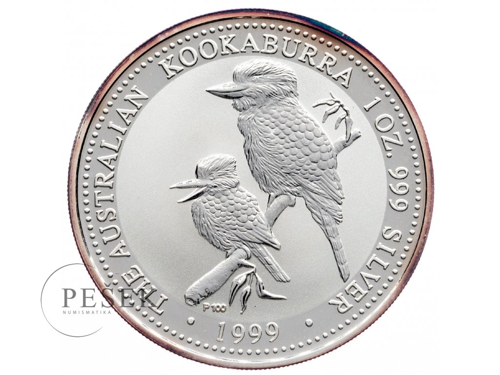 8583 australie kookaburra 1999 31 1g ag 999 1000