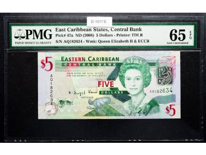 5 Dollars 2008-B-16116-1