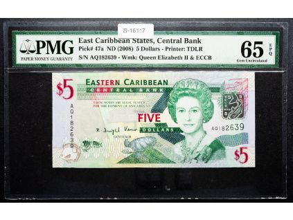 5 Dollars 2008-B-16117-1