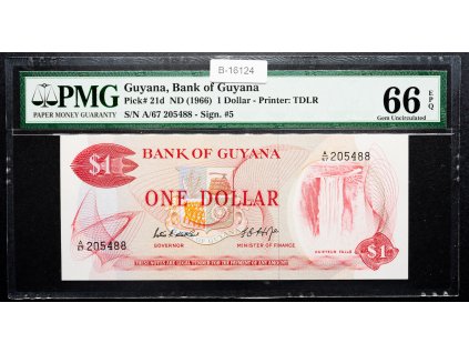 1 Dollar 1966-B-16124-1