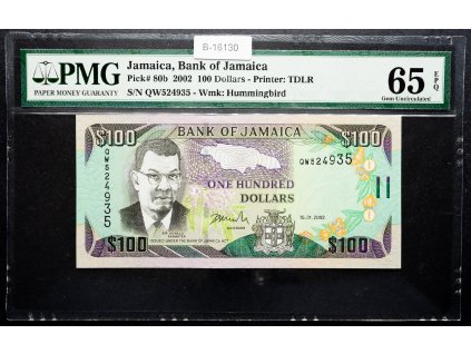 100 Dollars 2002-B-16130-1