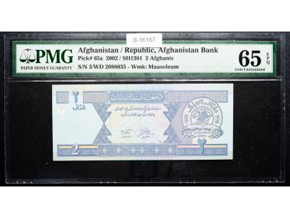 2 Afghanis 2002-B-16167-1