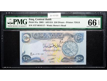 250 Dinars 2003-B-16198-1