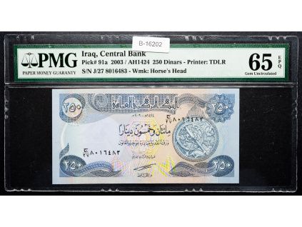 250 Dinars 2003-B-16202-1
